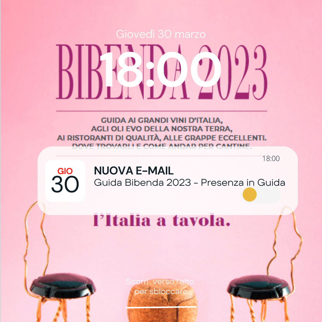 4 GOCCE – BIBENDA 2023